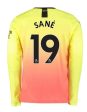 Leroy Sane Manchester City Long Sleeve 19 20 Third Jersey Sale