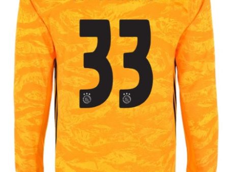 Ajax FC Kotarski 19 20 Goalkeeper Jersey Online Hot Sale