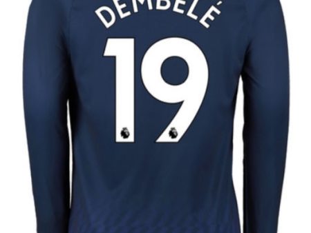 Mousa Dembele Tottenham Hotspur Long Sleeve 19 20 Away Jersey For Discount