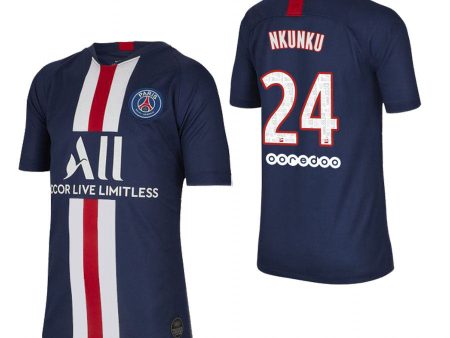 Christopher Nkunku Paris Saint-Germain Youth 19 20 Home Jersey Sale