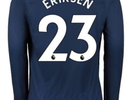 Christian Eriksen Long Sleeve 19 20 Away Jersey For Cheap