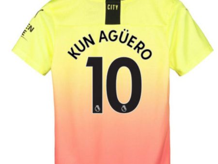 Sergio Kun Aguero Kids 19 20 Third Jersey For Discount