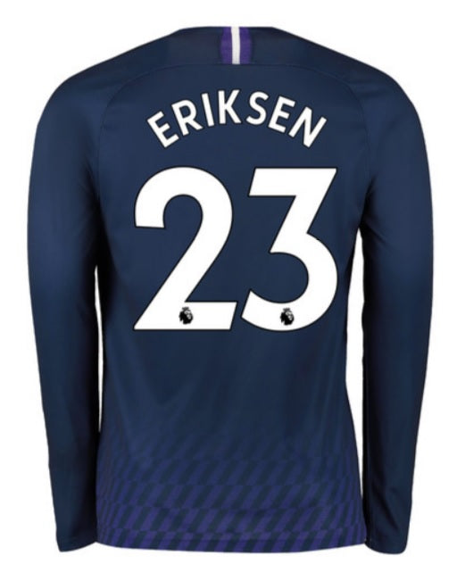 Christian Eriksen LS 19 20 Away Jersey For Discount