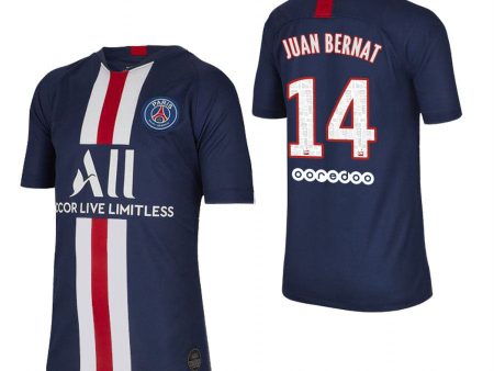 Juan Bernat Paris Saint-Germain Youth 19 20 Home Jersey Online now