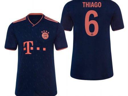 Thiago Bayern Munich Kids 19 20 Third Jersey Hot on Sale