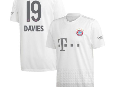 Alphonso Davies Bayern Munich Youth 19 20 Away Jersey Supply