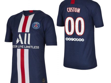 PSG Custom Kids 19 20 Home Jersey Sale