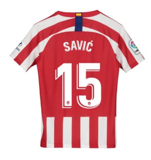 Atletico Madrid Savic Kids 19 20 Home Jersey Online now