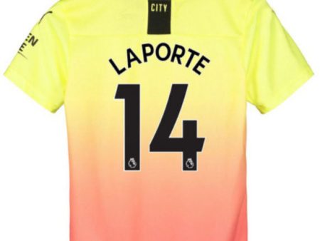 Aymeric Laporte Manchester City Kids 19 20 Third Jersey Discount