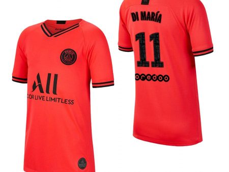 Angel Di Maria Paris Saint-Germain Kids 19 20 Away Jersey Online Sale