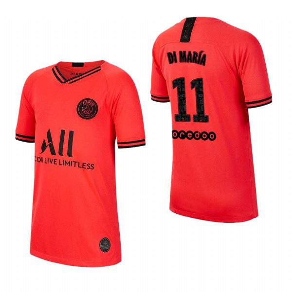 Angel Di Maria Paris Saint-Germain Youth 19 20 Away Jersey Cheap