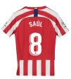 Atletico Madrid Saul Youth 19 20 Home Jersey Online