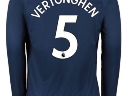 Tottenham Vertonghen Long Sleeve 19 20 Away Jersey on Sale