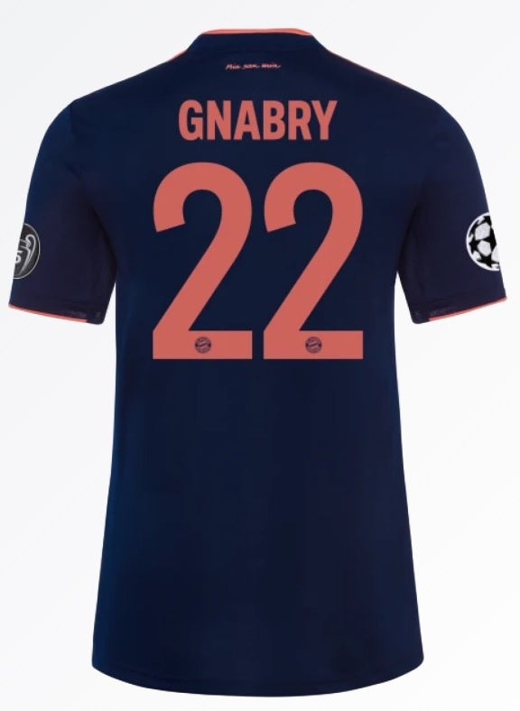 Serge Gnabry Bayern Munich 19 20 Third Jersey on Sale