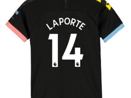 Aymeric Laporte Manchester City Kids 19 20 Away Jersey Fashion