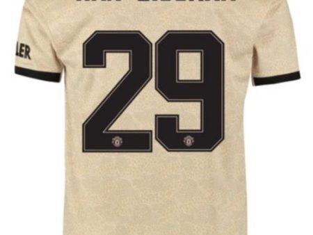 Aaron Wan-Bissaka 19 20 Club Font Away Jersey For Cheap