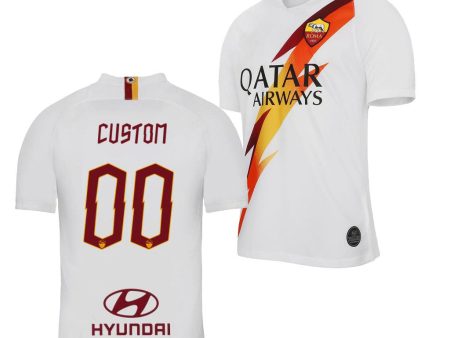 Roma Custom Away Jersey 19 20 Cheap