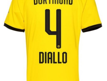 Abdou Diallo Borussia Dortmund 19 20 Home Jersey For Sale