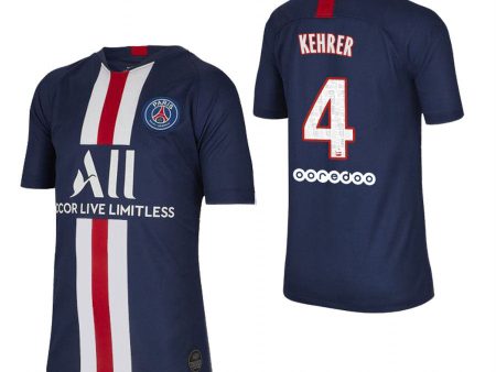 Thilo Kehrer Paris Saint-Germain Youth 19 20 Home Jersey on Sale