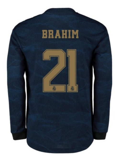 Brahim Diaz Long Sleeve 19 20 Away Jersey on Sale