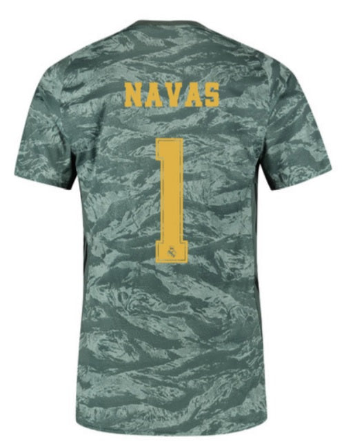 RM Navas 19 20 Goalkeeper Away Jersey For Cheap