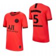 Marquinhos Paris Saint-Germain Youth 19 20 Away Jersey on Sale