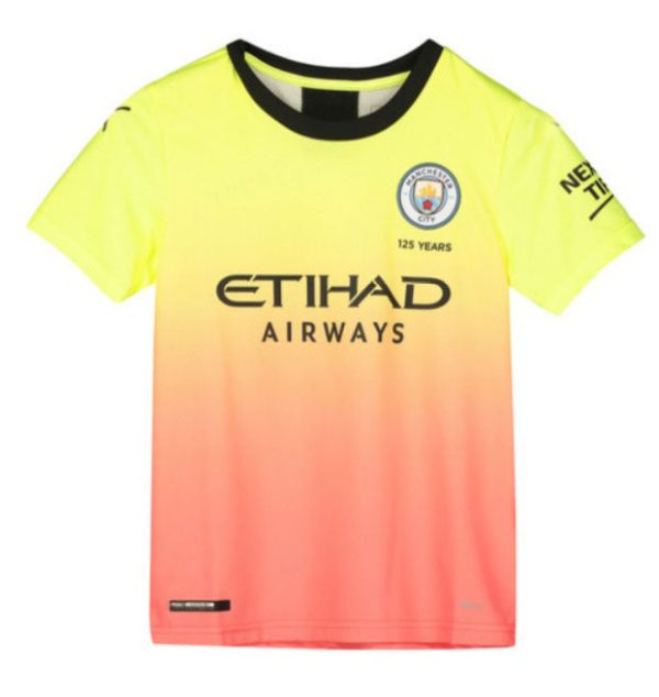 Man City Custom Kids 19 20 Third Jersey on Sale