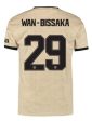 Aaron Wan-Bissaka Manchester United 19 20 Club Font Away Jersey For Cheap