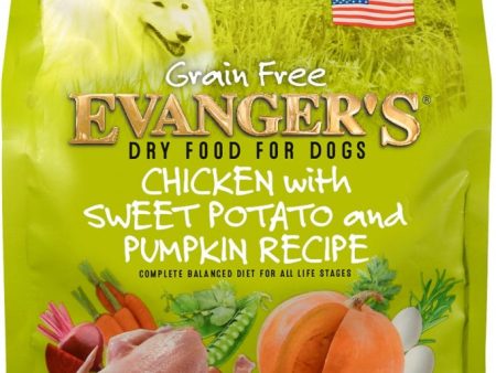 Evangers Grain Free Chicken Sweet Potato and Pumpkin Dry Dog Food For Discount