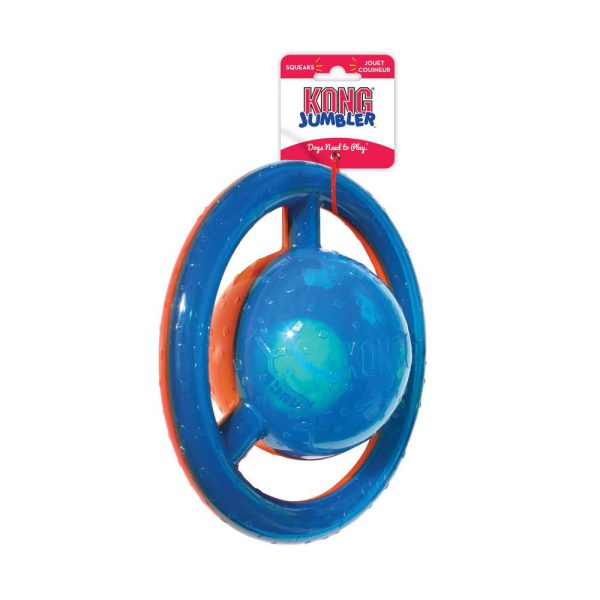 KONG Jumbler Shapes Disc Dog Toy Online Hot Sale