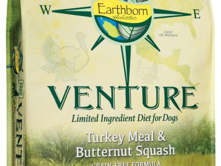 Earthborn Holistic Venture Grain Free Turkey Meal and Butternut Squash Dry Dog Food Fashion