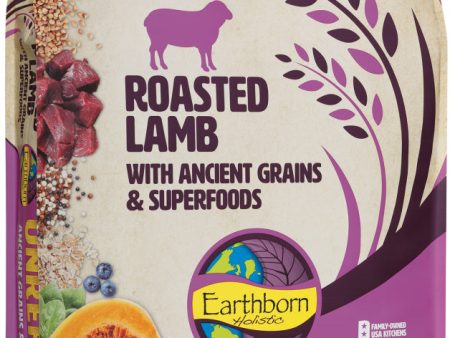 Earthborn Holistic Unrefined Roasted Lamb with Ancient Grains & Superfoods Dry Dog Food Online Hot Sale